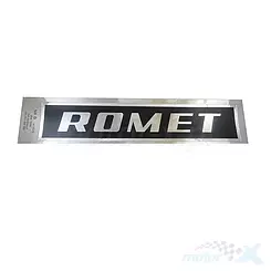 Naklejka romet metalizowana