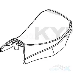Siedzenie kierowcy Kymco CK-1 125