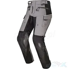 Spodnie motocyklowe, całoroczne, LS2 Apollo Man Comfort Czarne-Ciemny Szary