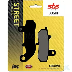 Klocki hamulcowe ceramiczne SBS Ceramic Street 635HF