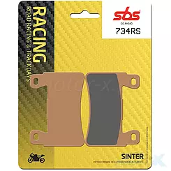 Klocki hamulcowe  spiekane SBS Sinter Racing 734RS