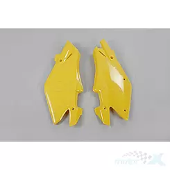 Osłony tylne górne komplet żółty UFO Plast Husqvarna CR / WR 125 / 250 05'