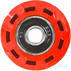 Rolka napinacza łańcucha napędowego, 8x38x24mm, czerwona, UFO Plast HO04646070
