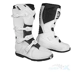 Buty motocyklowe Cross / Enduro Shot Racing X10 White