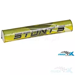 Osłona poprzeczki kierownicy TNT Stunts Power, żółta, cross / enduro / supermoto