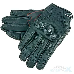 Rękawice motocyklowe IM kevlar perforowane czarne L