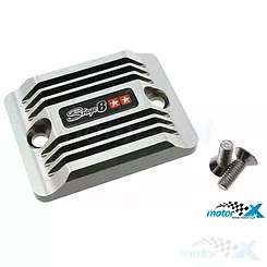 Pokrywa pompy hamulcowej SSP Cooling Style, titanium, Gilera / Piaggio