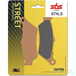 Klocki hamulcowe spiekane SBS Sinter Street 674LS