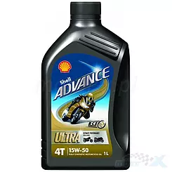 Olej silnikowy Shell Advance Ultra syntetyczny 4T 15W50 1L