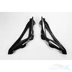 Osłony chłodnicy czarne UFO Plast Husqvarna CR / WR / TC / TE 09-13