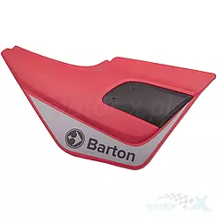 Obudowa boczna prawa czerwona Barton Cafe Racer