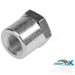 Nakrętka wału korbowego, Piaggio, M10x1 mm, prawa (od strony koła magnesowego), Aprilia / Derbi / Gilera (EBE / EBS / D50B)
