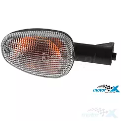 Kierunkowskaz przedni lewy / tylny prawy, biały, Aprilia RS 50-125 99-05 / Tuono 50-125 03-04 (E)