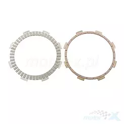 Tarcze sprzęgła, 9 sztuk, TRW Lucas MCC113-9 Honda VF 500 / VFR 400 R
