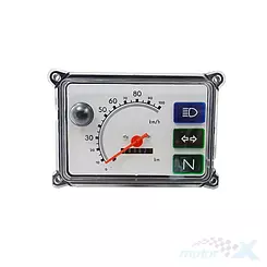 Szybkościomierz sr50 simson skuter z białą tarczą