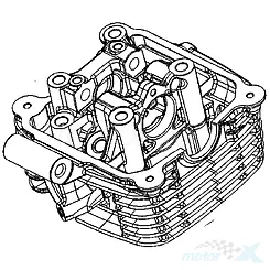 Głowica cylindra Kymco CK-1 125