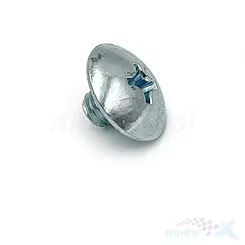 Śruba wkręt M6x6mm, napinacza łańcuszka rozrządu, Junak 712 125