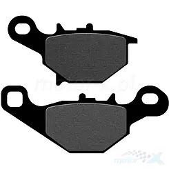 Klocki hamulcowe, spiekane, Prox 37.105202 Kawasaki KMX 125 '99-'03, Suzuki RM 80/85 '96-'04