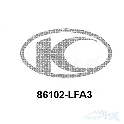Emblemat Kymco logo