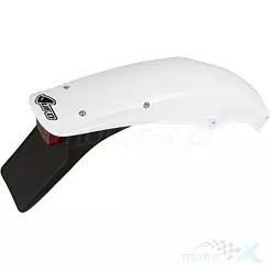 Błotnik tylny z lampką, biały, UFO Plast HO03654041