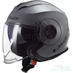 Kask otwarty Jet LS2 OF570 Verso Nardo Grey