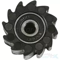 Rolka napinacza łańcucha napędowego, 8x38x24mm, czarna, UFO Plast KA04711001