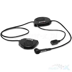 Intercom Shad BC22 bluetooth do kasków zamkniętych (1 zestaw)