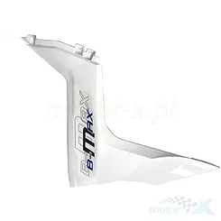 Osłona przednia boczna prawa, biała, Barton B-Max 125