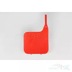 Tablica na numer startowy czerwona UFO Plast Honda CR 125 / 250 / 500 85-94