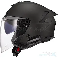Kask otwarty LS2 OF618 Verso II Solid Czarny Matowy