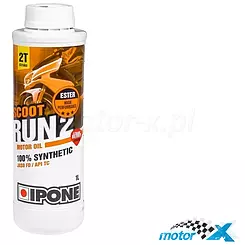 Olej IPONE Scoot Run 2 truskawka syntetyczny 2T 1L