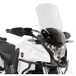 Szyba czołowa, transparentna, 51x42cm, Kappa, KD1110ST, Honda Crosstourer 1200 / Crosstourer 1200 DCT