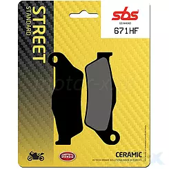 Klocki hamulcowe ceramiczne SBS Ceramic Street 671HF