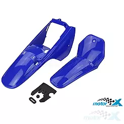 Komplet plastików TNT, 2 elementy, niebieski, Yamaha PW 80