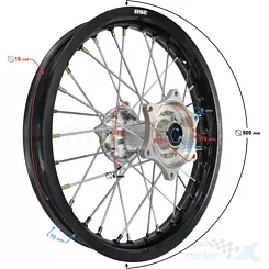 Felga tylna Barton NXT 300