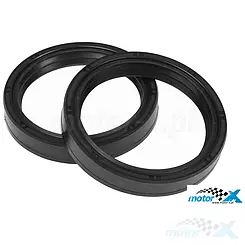 Uszczelniacze przedniego zawieszenia 49x60x10mm Showa, Kawasaki / Suzuki / Showa 49mm