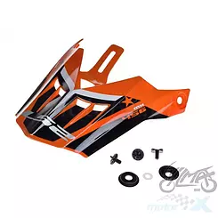 Daszek kasku LS2 MX456 Rallie Orange