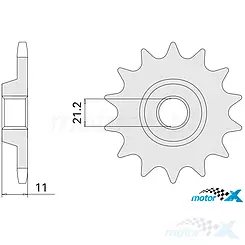 Zębatka przednia Chiaravalli 520, 14z (Husqvarna 250~610)