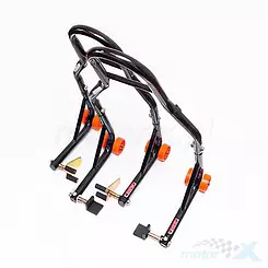 Podnośnik motocyklowy, czarny, Biketec BT0016