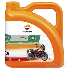 Olej silnikowy REPSOL Moto Rider 15W50 mineralny 4L