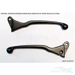 Dźwignia sprzęgła lewa Nachman Honda NB 50, MBX 80 '82-'87, NSR 50 '89-'96 (5-215,70202)