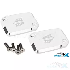 Pokrywy pompy hamulcowej TNT, białe, Benelli / MBK Nitro / Yamaha Aerox
