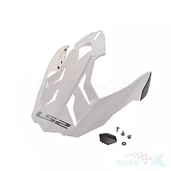 Daszek kasku L2 MX701 biały 