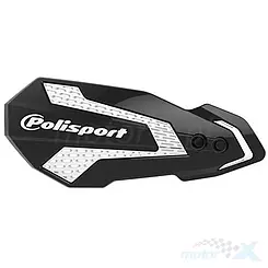 Osłony dłoni uniwersalne, listki, czarne, Polisport MX FLOW 8308200013