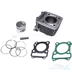 Cylinder kompletny 57.00mm 125cc sworzeń 14mm Suzuki GN125