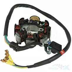 Stator iskrownik, stojan alternatora, 8 cewek, 5 przewodów CRS156FMI 4T 125 OHC AC