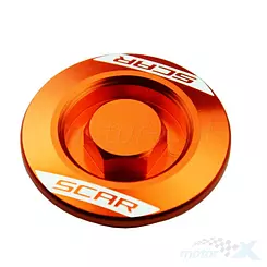 Korek inspekcyjny silnika, pomarańczowe, Scar Racing EP500