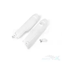 Osłony amortyzatorów białe UFO Plast Husqvarna TC 85 18-21
