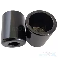 Końcówki kierownicy czarne, Biketec BT0049 (2408070000)