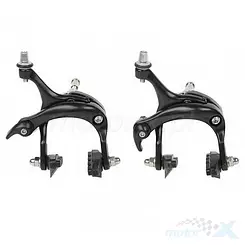 Szczęki hamulcowe rowerowe, V-brake, Szosa, czarne